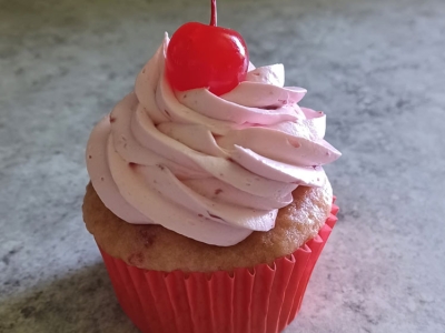 Cherry Jubille Cupcake